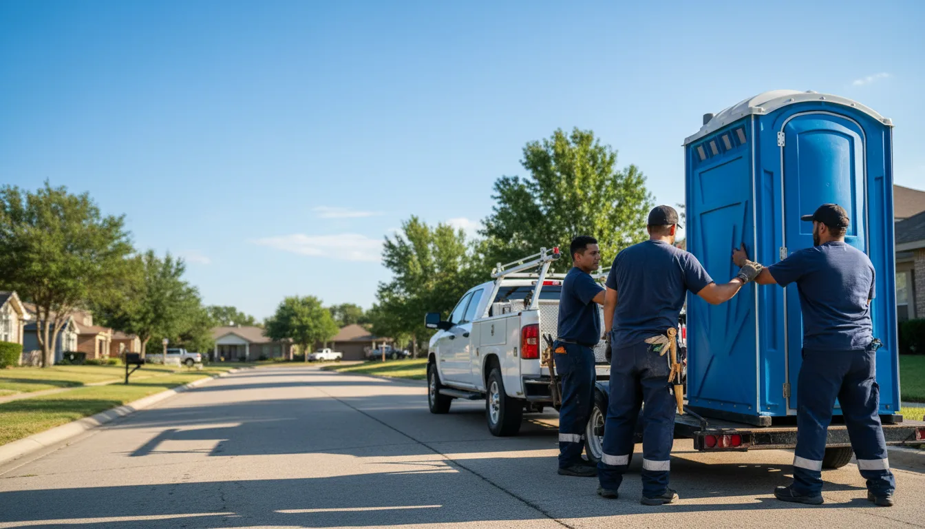 Portable Toilet Rental in Woodbury, PA near me